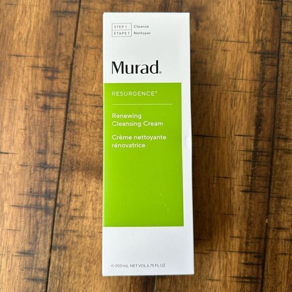 NWT Murad Resurgence Renewing Cleansing Cream Cleanser 6.75oz/200mL - Picture 2 of 7